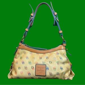 Dooney & Bourke Rainbow Monogram Shoulder Bag